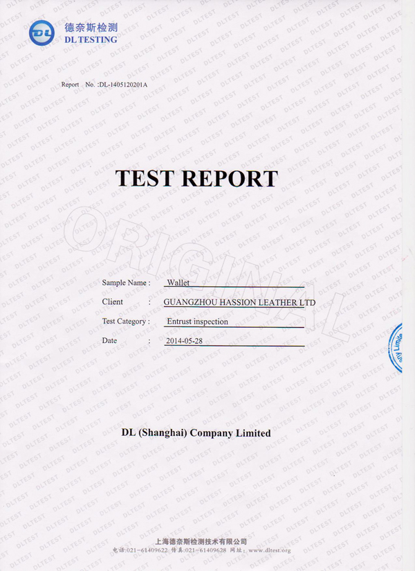 TEST REPORT TEST REPORT