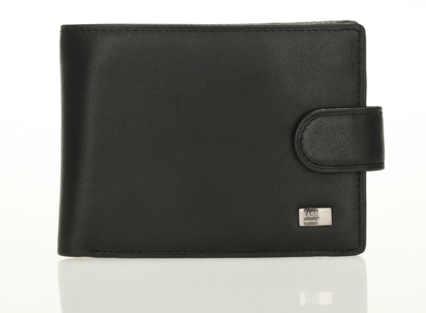 HASSION simple billfold style for business men with coin bag HASSION simple billfold style for business men with coin bag